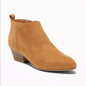 Suede Ankle Booties